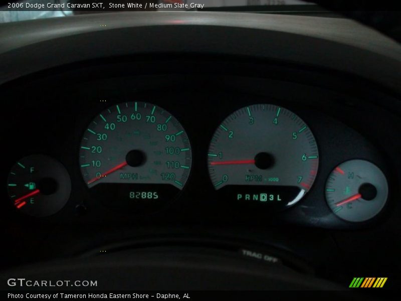 Stone White / Medium Slate Gray 2006 Dodge Grand Caravan SXT