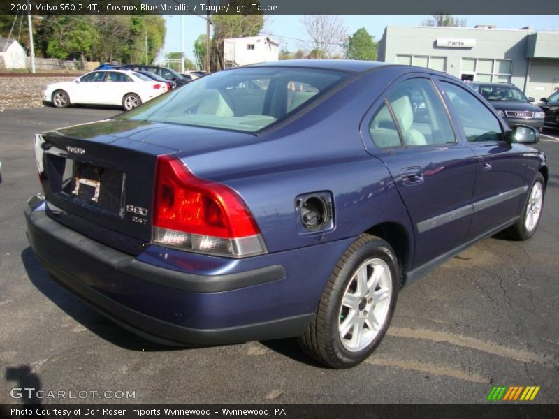 Cosmos Blue Metallic / Taupe/Light Taupe 2001 Volvo S60 2.4T