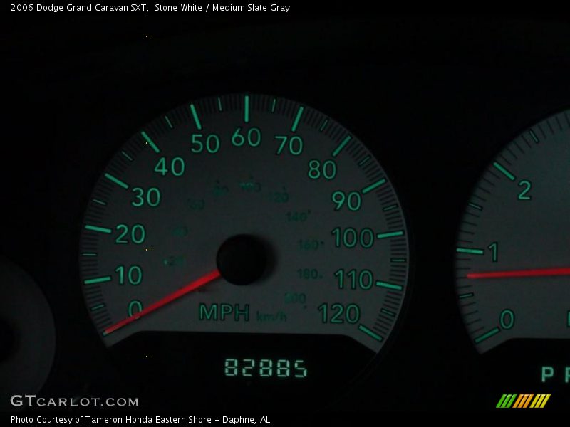 Stone White / Medium Slate Gray 2006 Dodge Grand Caravan SXT
