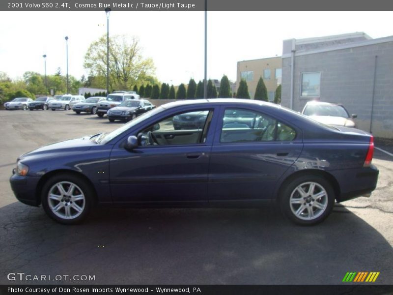 Cosmos Blue Metallic / Taupe/Light Taupe 2001 Volvo S60 2.4T