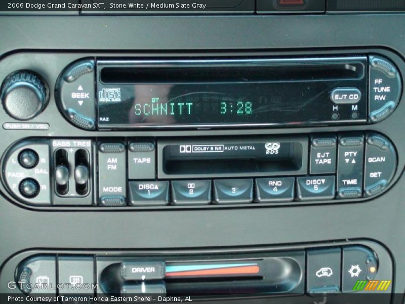 Stone White / Medium Slate Gray 2006 Dodge Grand Caravan SXT