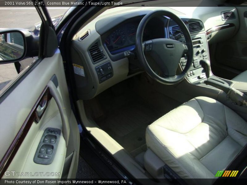 Cosmos Blue Metallic / Taupe/Light Taupe 2001 Volvo S60 2.4T