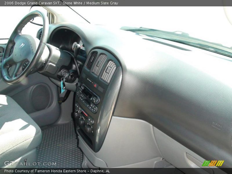 Stone White / Medium Slate Gray 2006 Dodge Grand Caravan SXT