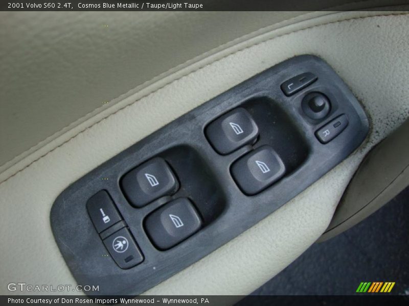 Cosmos Blue Metallic / Taupe/Light Taupe 2001 Volvo S60 2.4T