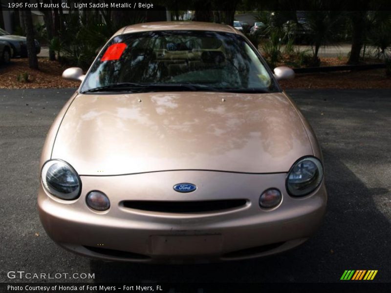 Light Saddle Metallic / Beige 1996 Ford Taurus GL