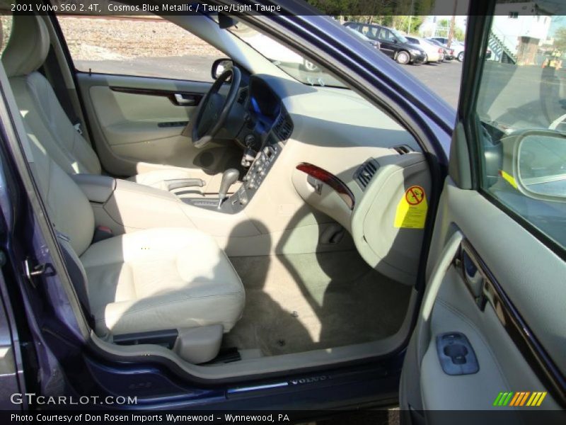 Cosmos Blue Metallic / Taupe/Light Taupe 2001 Volvo S60 2.4T