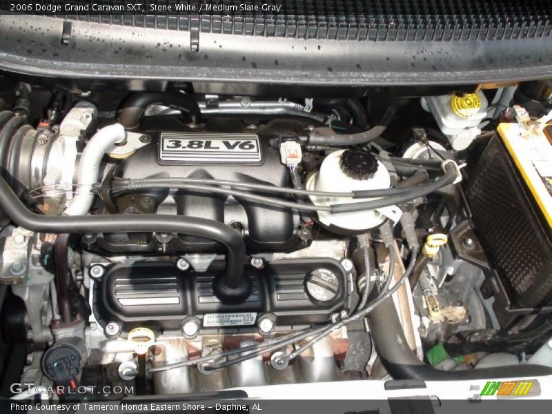 Stone White / Medium Slate Gray 2006 Dodge Grand Caravan SXT