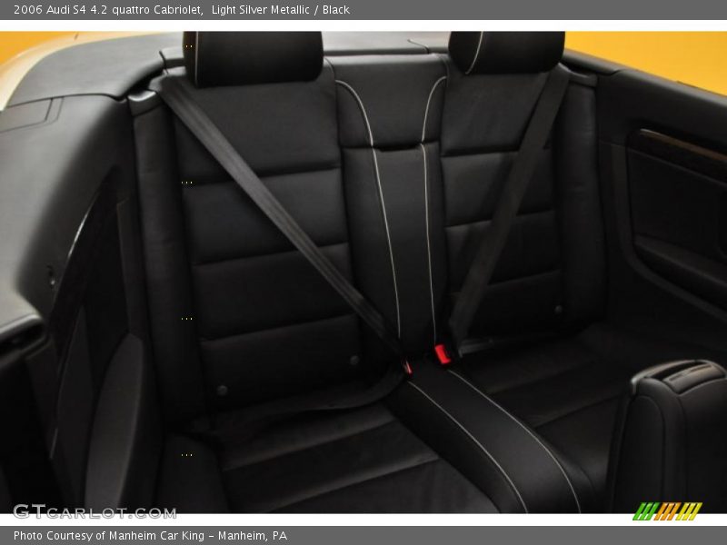 Light Silver Metallic / Black 2006 Audi S4 4.2 quattro Cabriolet