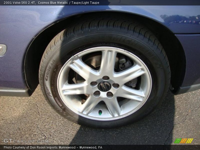 Cosmos Blue Metallic / Taupe/Light Taupe 2001 Volvo S60 2.4T