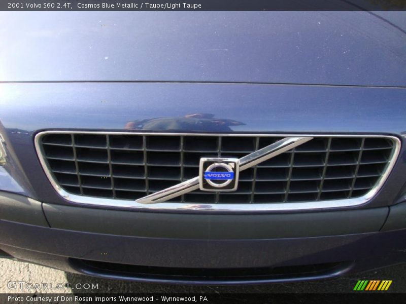 Cosmos Blue Metallic / Taupe/Light Taupe 2001 Volvo S60 2.4T