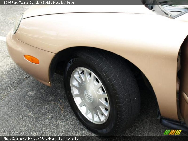 Light Saddle Metallic / Beige 1996 Ford Taurus GL