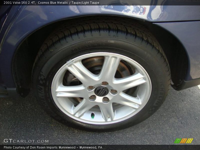 Cosmos Blue Metallic / Taupe/Light Taupe 2001 Volvo S60 2.4T