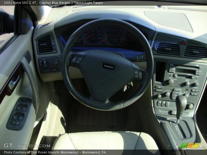 Cosmos Blue Metallic / Taupe/Light Taupe 2001 Volvo S60 2.4T
