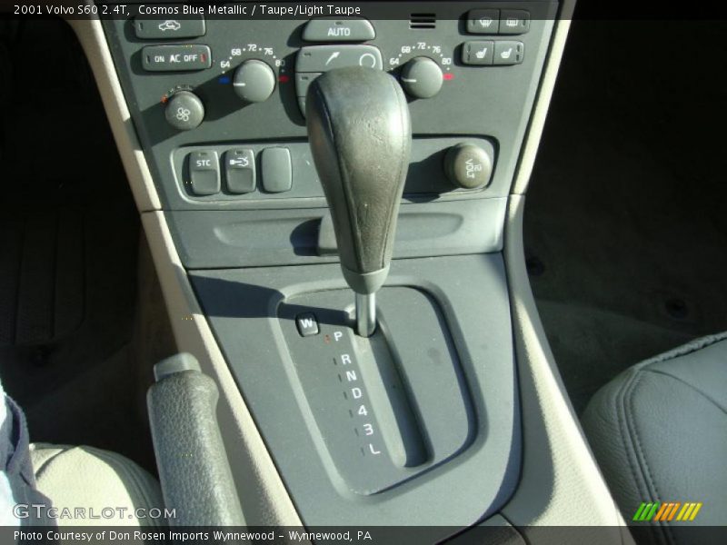 Cosmos Blue Metallic / Taupe/Light Taupe 2001 Volvo S60 2.4T