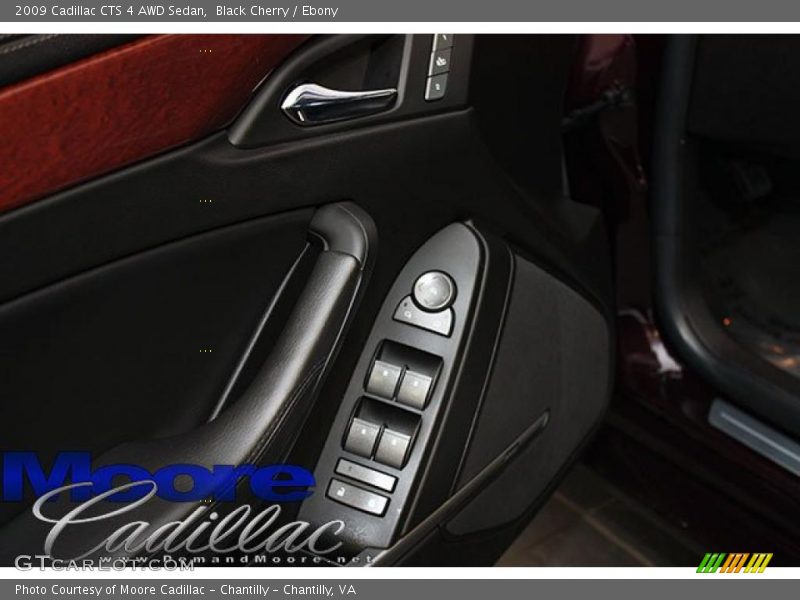 Black Cherry / Ebony 2009 Cadillac CTS 4 AWD Sedan