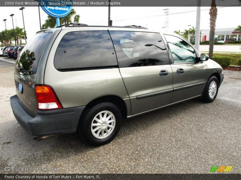 Spruce Green Metallic / Medium Graphite 2000 Ford Windstar LX