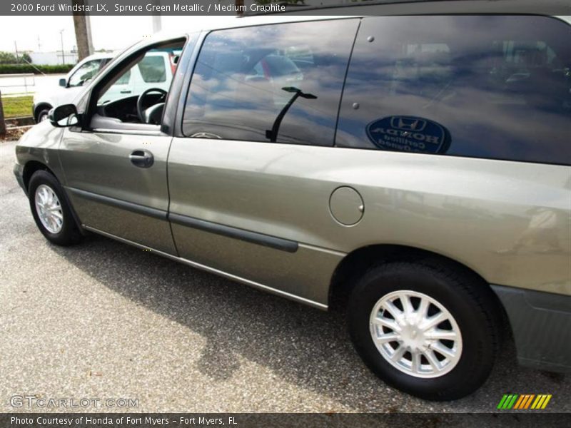 Spruce Green Metallic / Medium Graphite 2000 Ford Windstar LX
