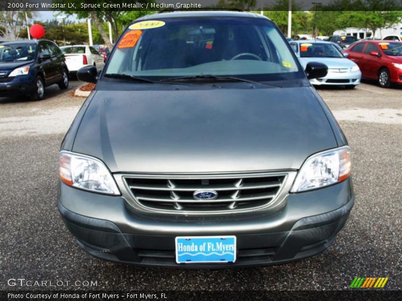 Spruce Green Metallic / Medium Graphite 2000 Ford Windstar LX