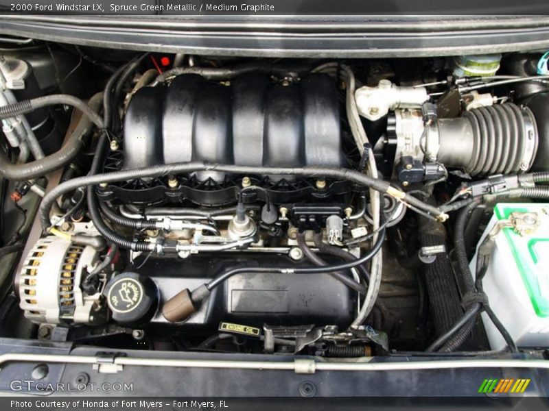 Spruce Green Metallic / Medium Graphite 2000 Ford Windstar LX