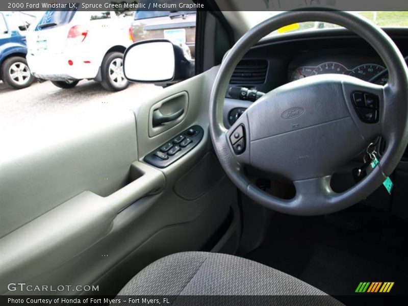Spruce Green Metallic / Medium Graphite 2000 Ford Windstar LX