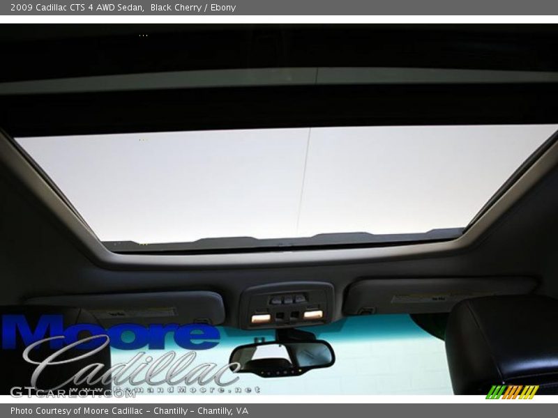 Black Cherry / Ebony 2009 Cadillac CTS 4 AWD Sedan