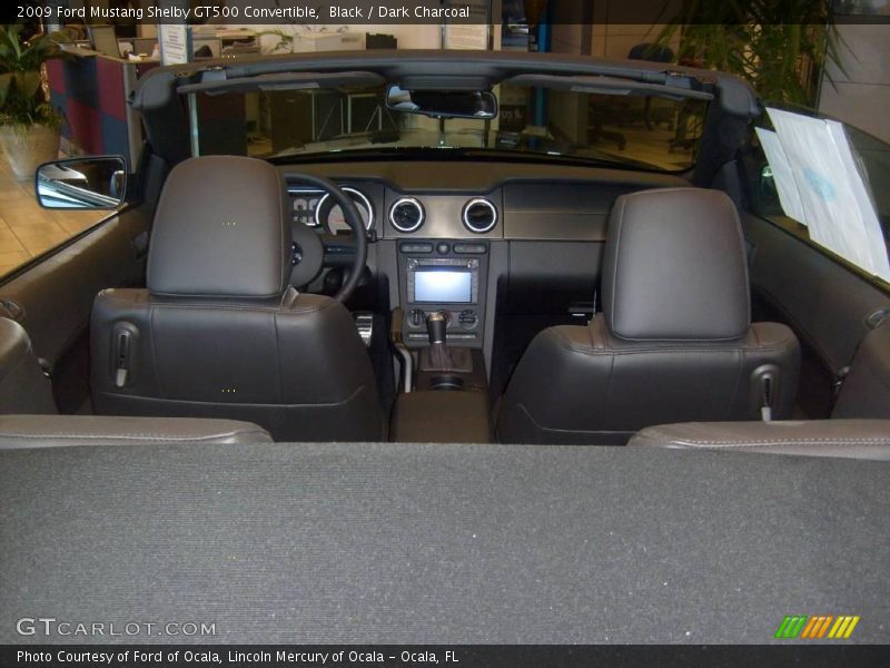  2009 Mustang Shelby GT500 Convertible Dark Charcoal Interior