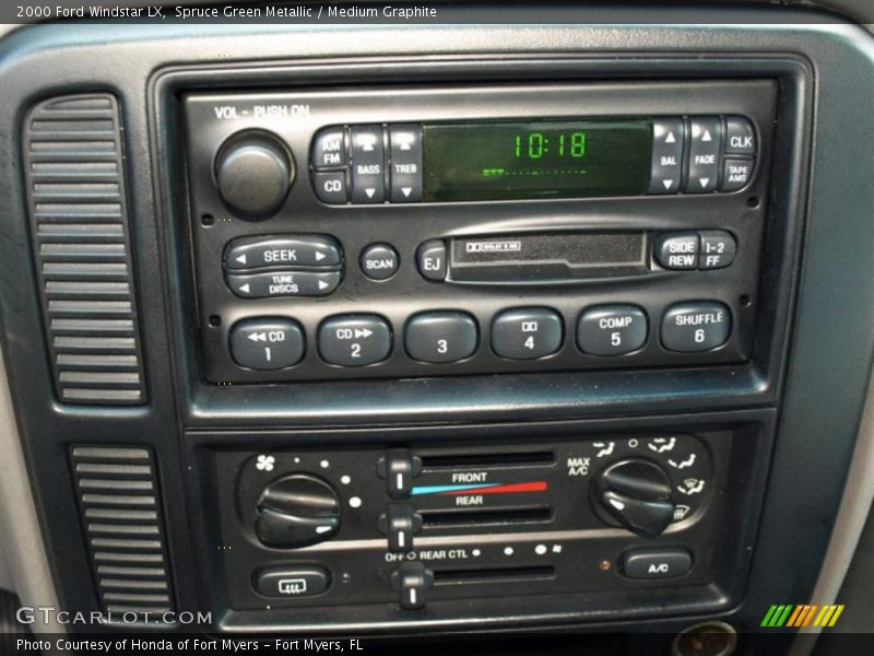 Spruce Green Metallic / Medium Graphite 2000 Ford Windstar LX