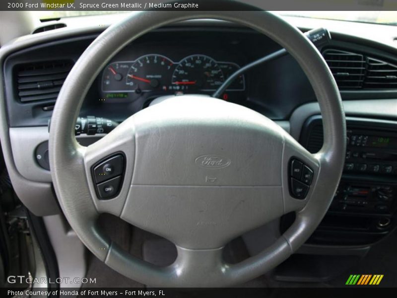 Spruce Green Metallic / Medium Graphite 2000 Ford Windstar LX