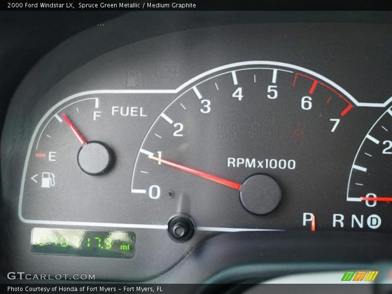 Spruce Green Metallic / Medium Graphite 2000 Ford Windstar LX