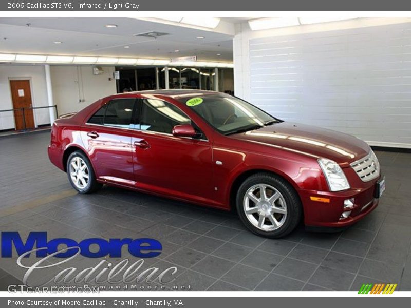 Infrared / Light Gray 2006 Cadillac STS V6
