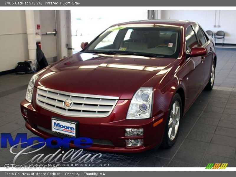 Infrared / Light Gray 2006 Cadillac STS V6