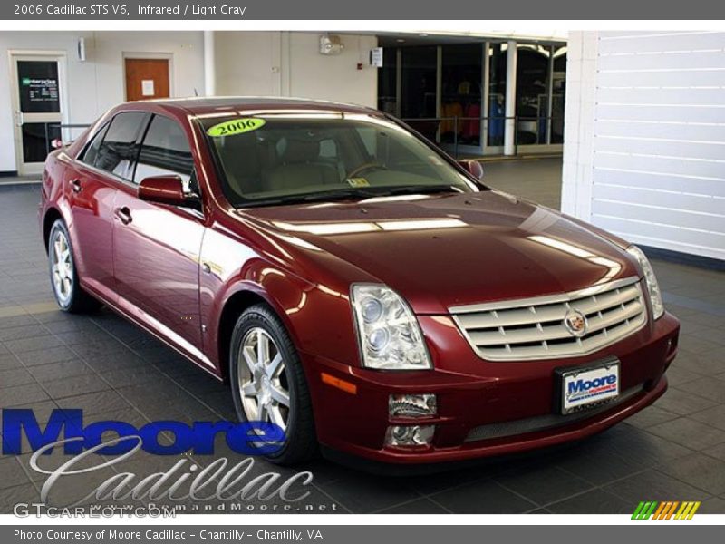 Infrared / Light Gray 2006 Cadillac STS V6