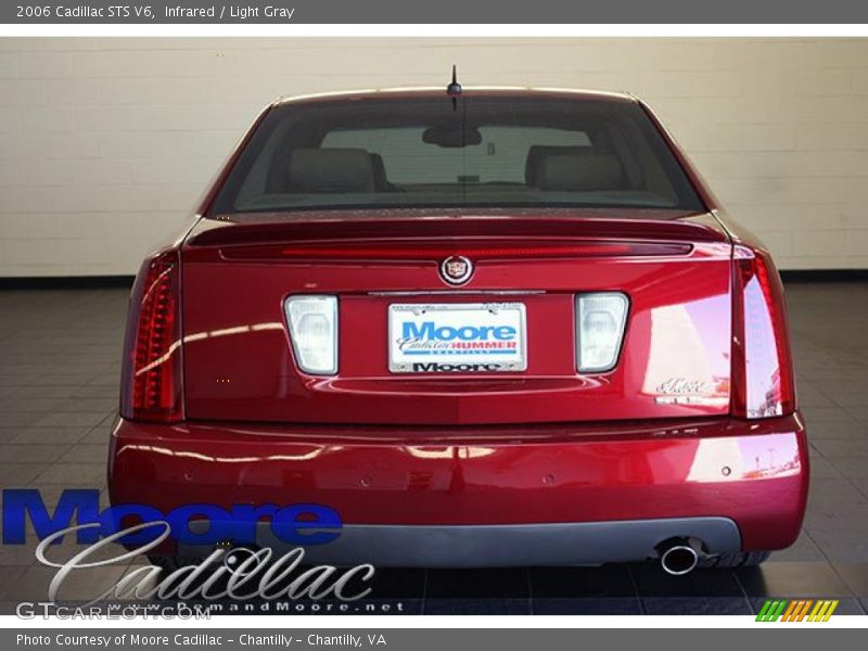 Infrared / Light Gray 2006 Cadillac STS V6