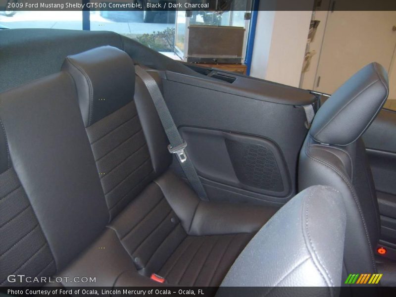  2009 Mustang Shelby GT500 Convertible Dark Charcoal Interior