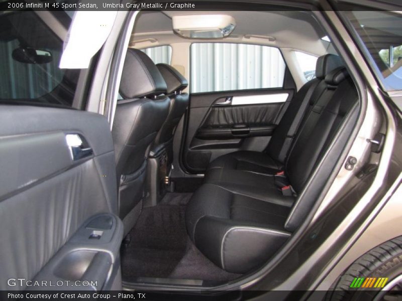 Umbria Gray Metallic / Graphite 2006 Infiniti M 45 Sport Sedan