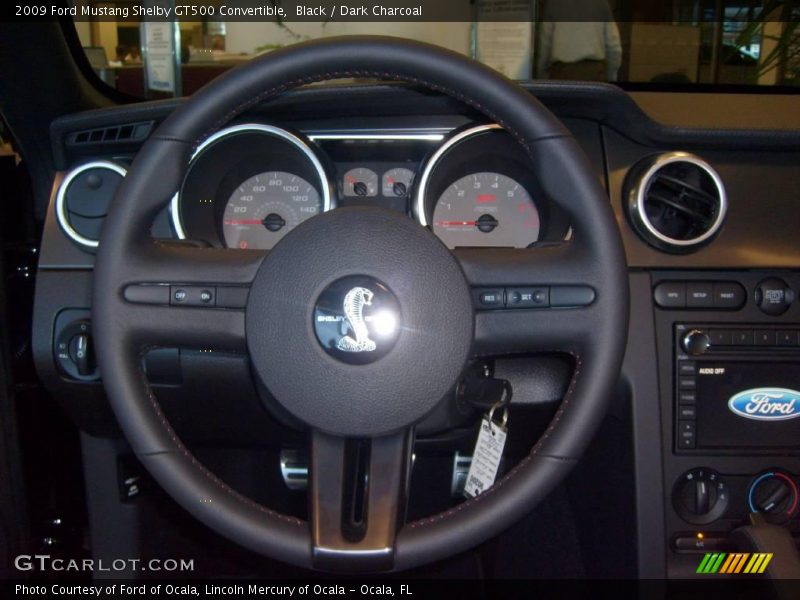  2009 Mustang Shelby GT500 Convertible Steering Wheel