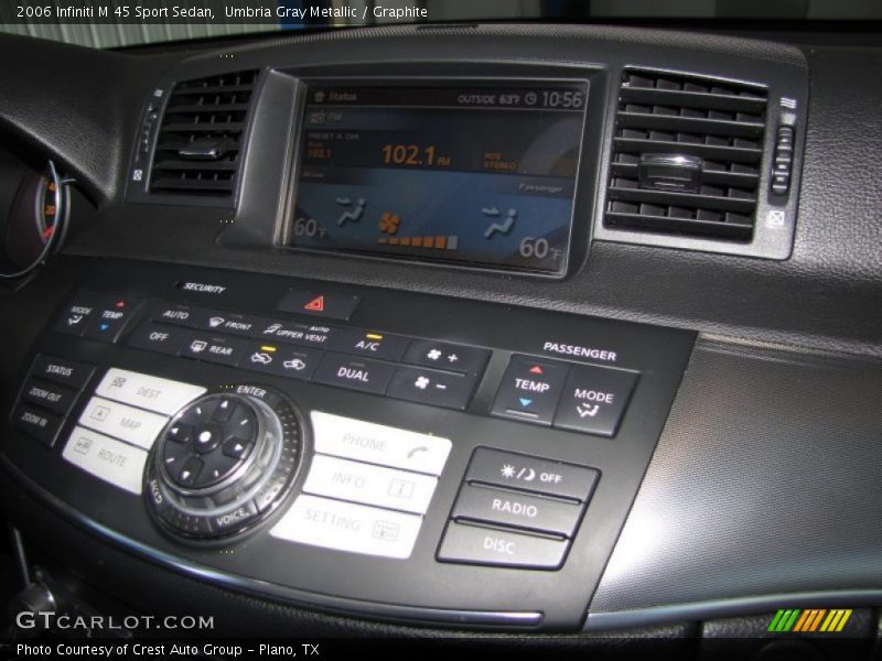 Umbria Gray Metallic / Graphite 2006 Infiniti M 45 Sport Sedan