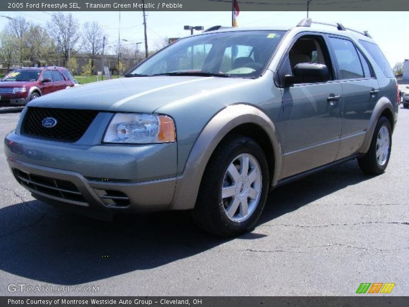 Titanium Green Metallic / Pebble 2005 Ford Freestyle SEL