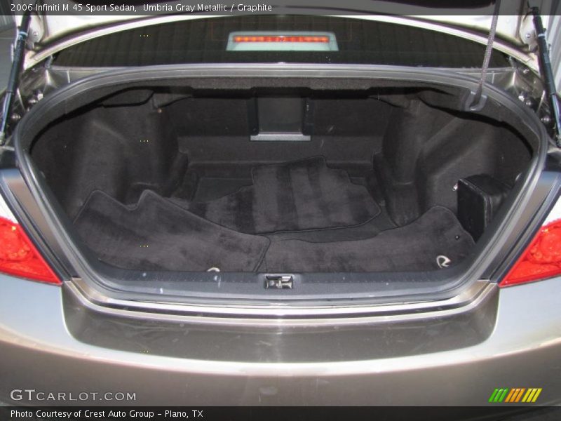 Umbria Gray Metallic / Graphite 2006 Infiniti M 45 Sport Sedan