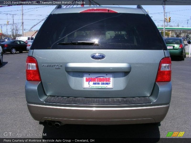 Titanium Green Metallic / Pebble 2005 Ford Freestyle SEL