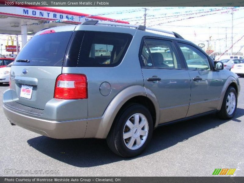 Titanium Green Metallic / Pebble 2005 Ford Freestyle SEL