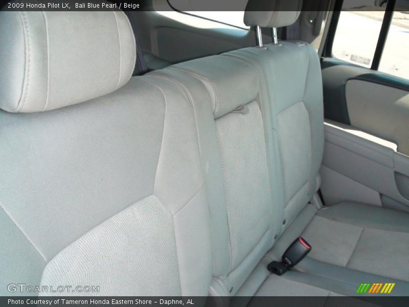 Bali Blue Pearl / Beige 2009 Honda Pilot LX