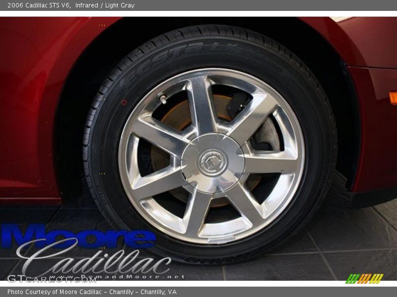 Infrared / Light Gray 2006 Cadillac STS V6