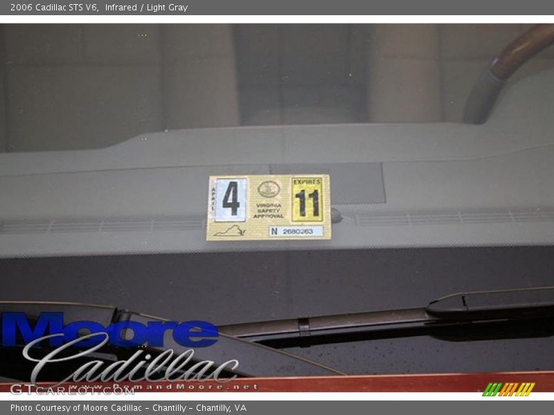 Infrared / Light Gray 2006 Cadillac STS V6