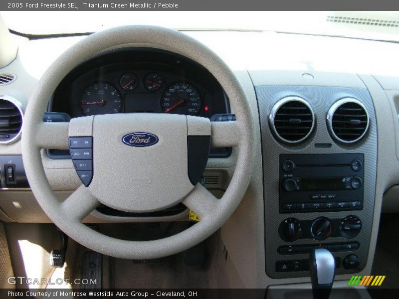 Titanium Green Metallic / Pebble 2005 Ford Freestyle SEL