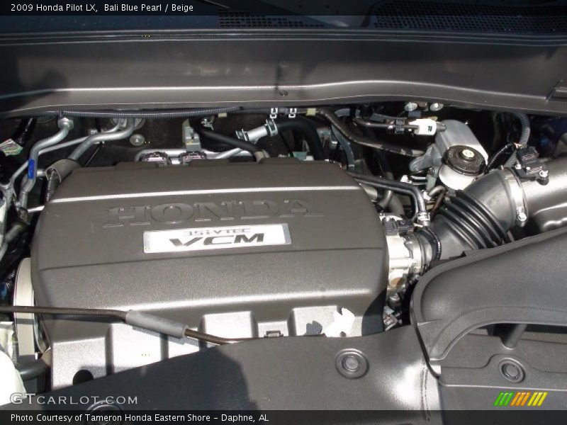 Bali Blue Pearl / Beige 2009 Honda Pilot LX