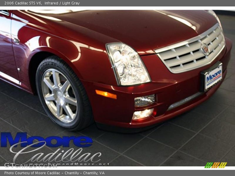 Infrared / Light Gray 2006 Cadillac STS V6