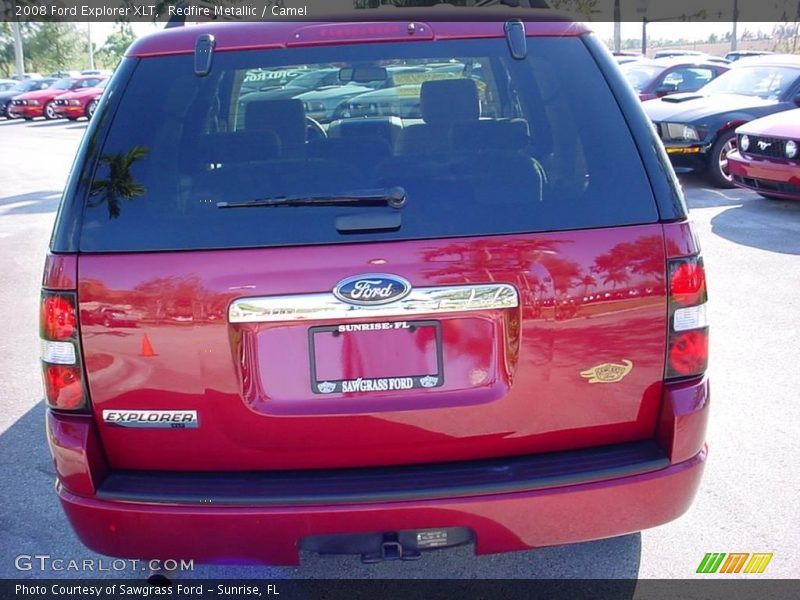 Redfire Metallic / Camel 2008 Ford Explorer XLT