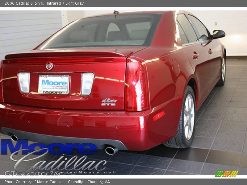 Infrared / Light Gray 2006 Cadillac STS V6