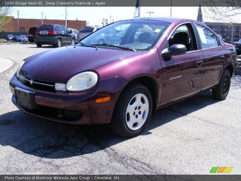 Deep Cranberry Pearlcoat / Agate 2000 Dodge Neon ES